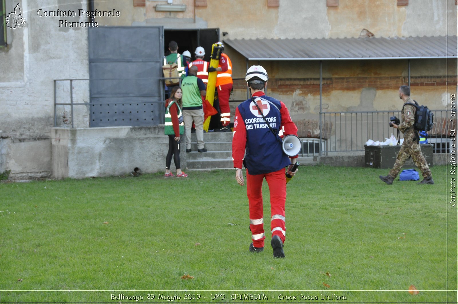 Bellinzago 29 Maggio 2019 - UPO  CRIMEDIM - Croce Rossa Italiana - Comitato Regionale del Piemonte