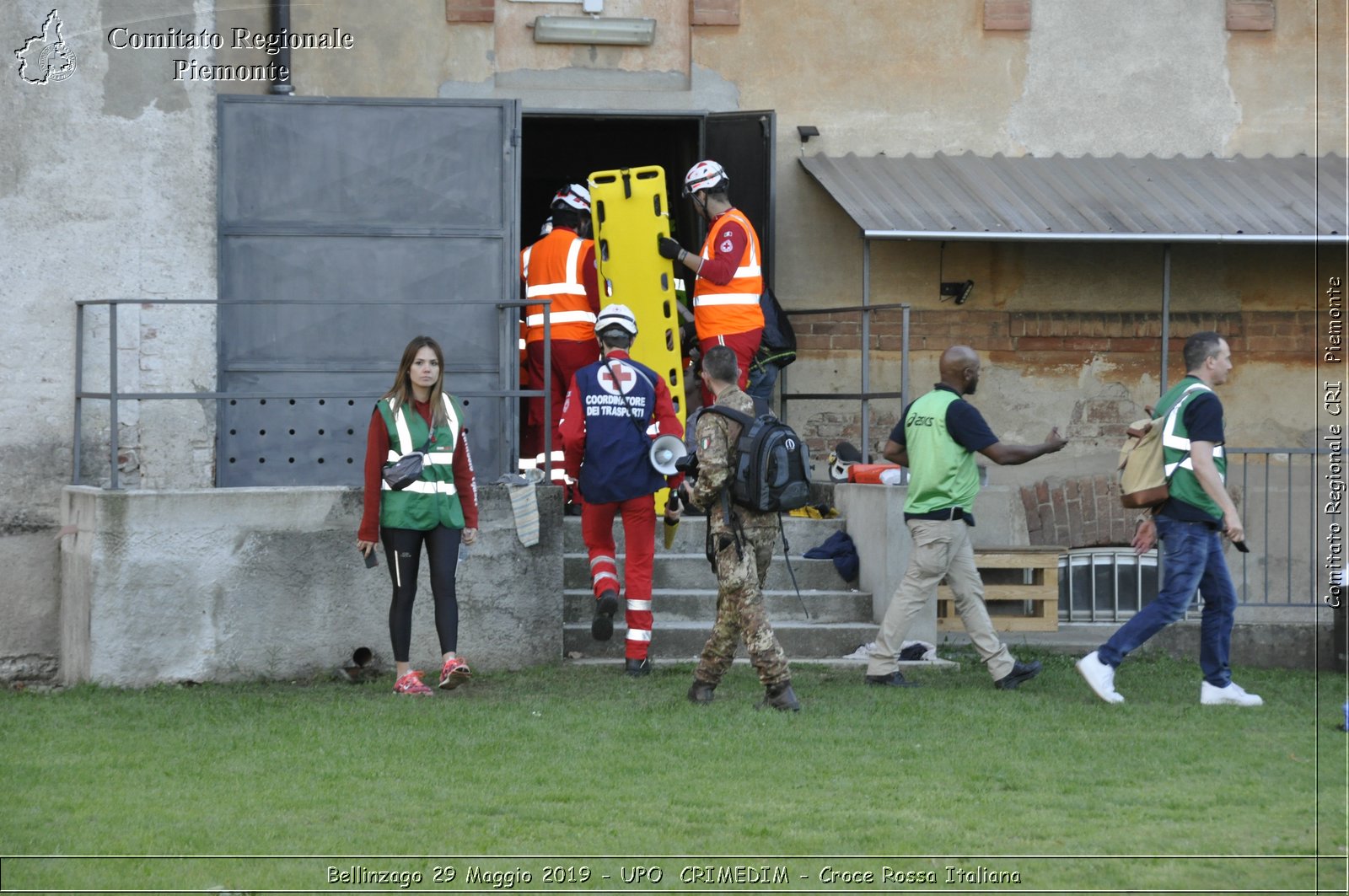 Bellinzago 29 Maggio 2019 - UPO  CRIMEDIM - Croce Rossa Italiana - Comitato Regionale del Piemonte