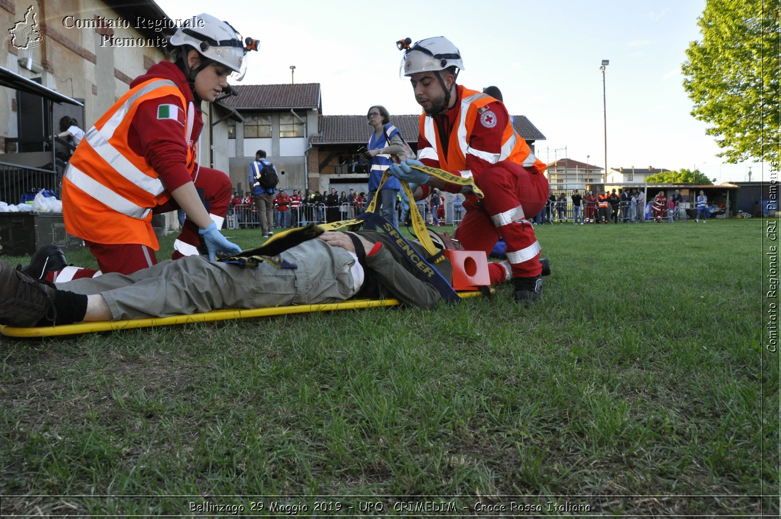 Bellinzago 29 Maggio 2019 - UPO  CRIMEDIM - Croce Rossa Italiana - Comitato Regionale del Piemonte