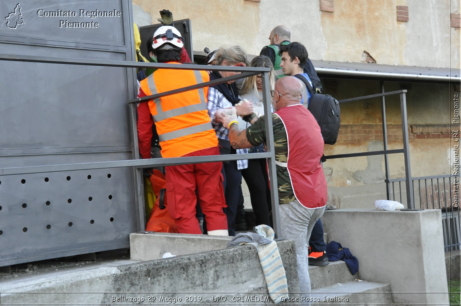 Bellinzago 29 Maggio 2019 - UPO  CRIMEDIM - Croce Rossa Italiana - Comitato Regionale del Piemonte