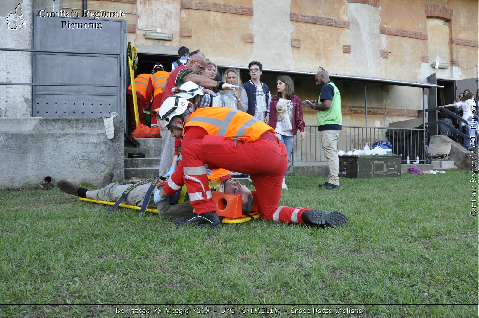 Bellinzago 29 Maggio 2019 - UPO  CRIMEDIM - Croce Rossa Italiana - Comitato Regionale del Piemonte