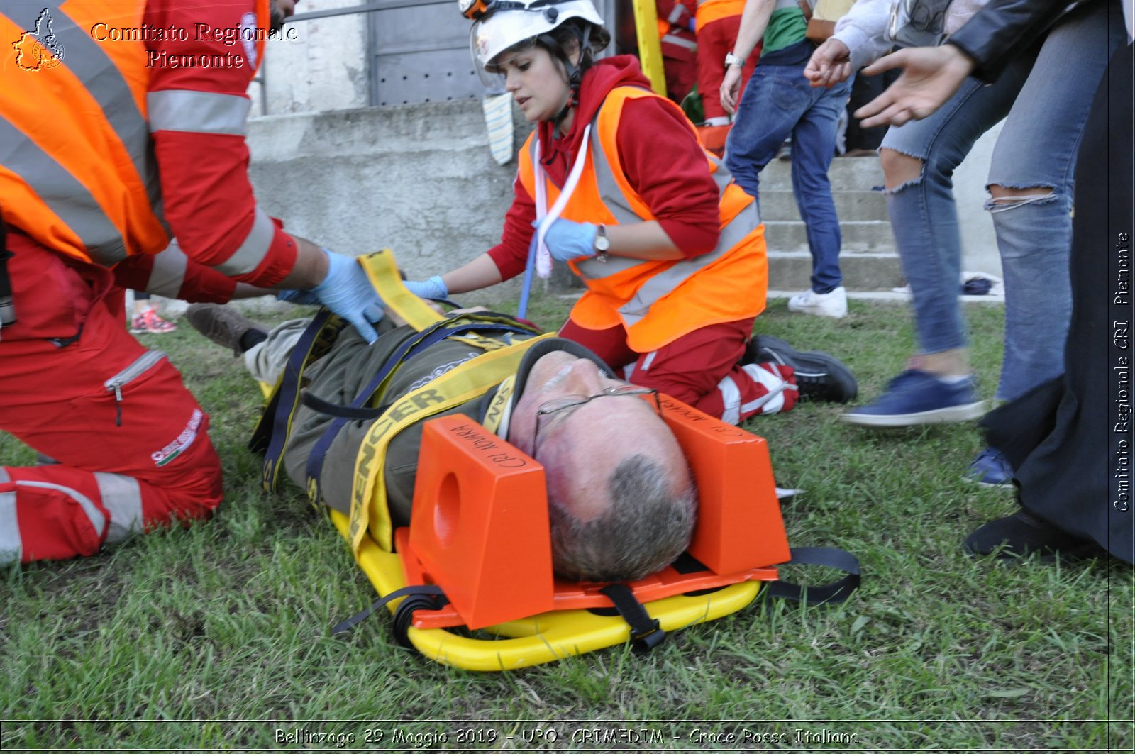 Bellinzago 29 Maggio 2019 - UPO  CRIMEDIM - Croce Rossa Italiana - Comitato Regionale del Piemonte