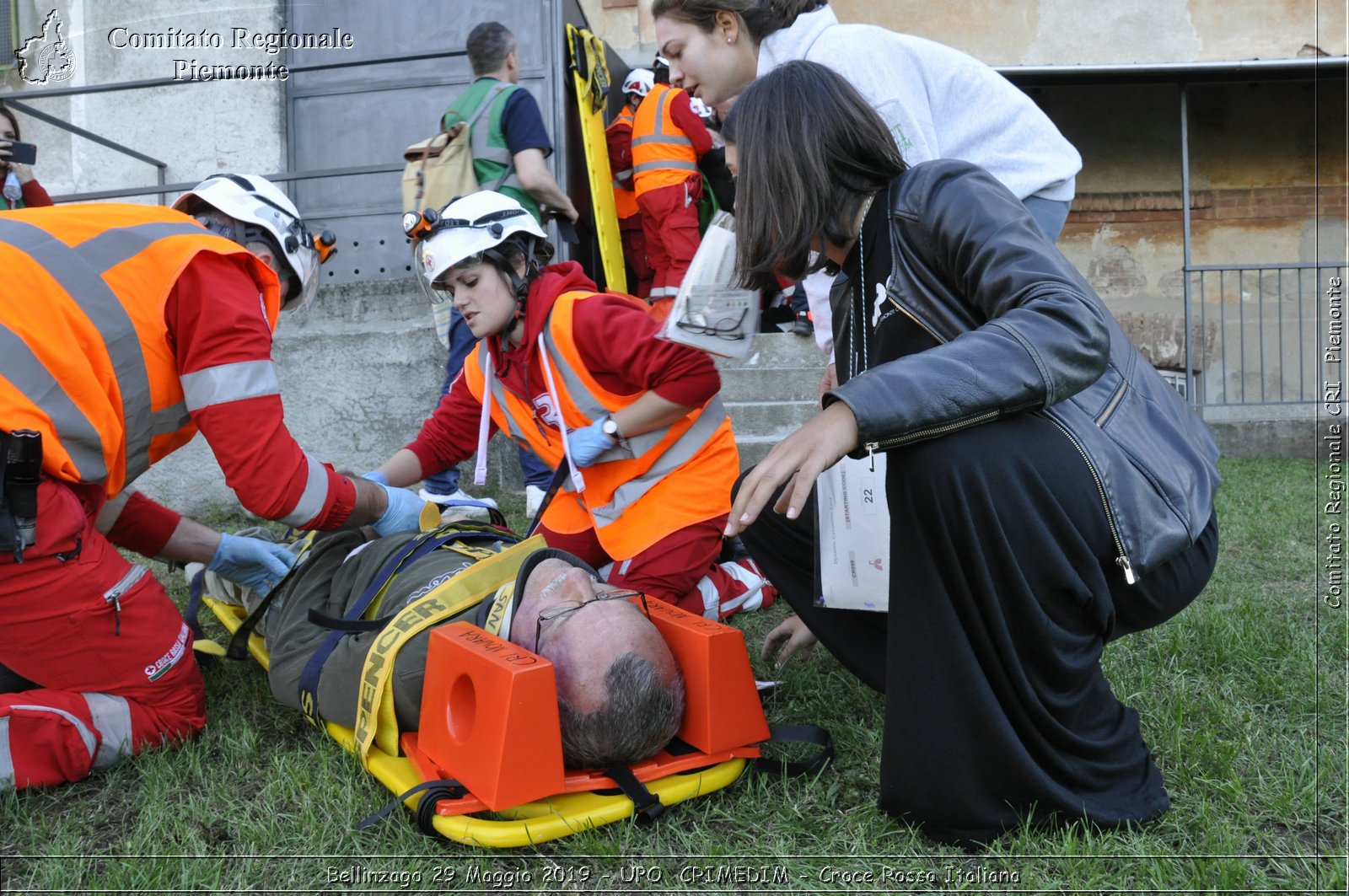 Bellinzago 29 Maggio 2019 - UPO  CRIMEDIM - Croce Rossa Italiana - Comitato Regionale del Piemonte