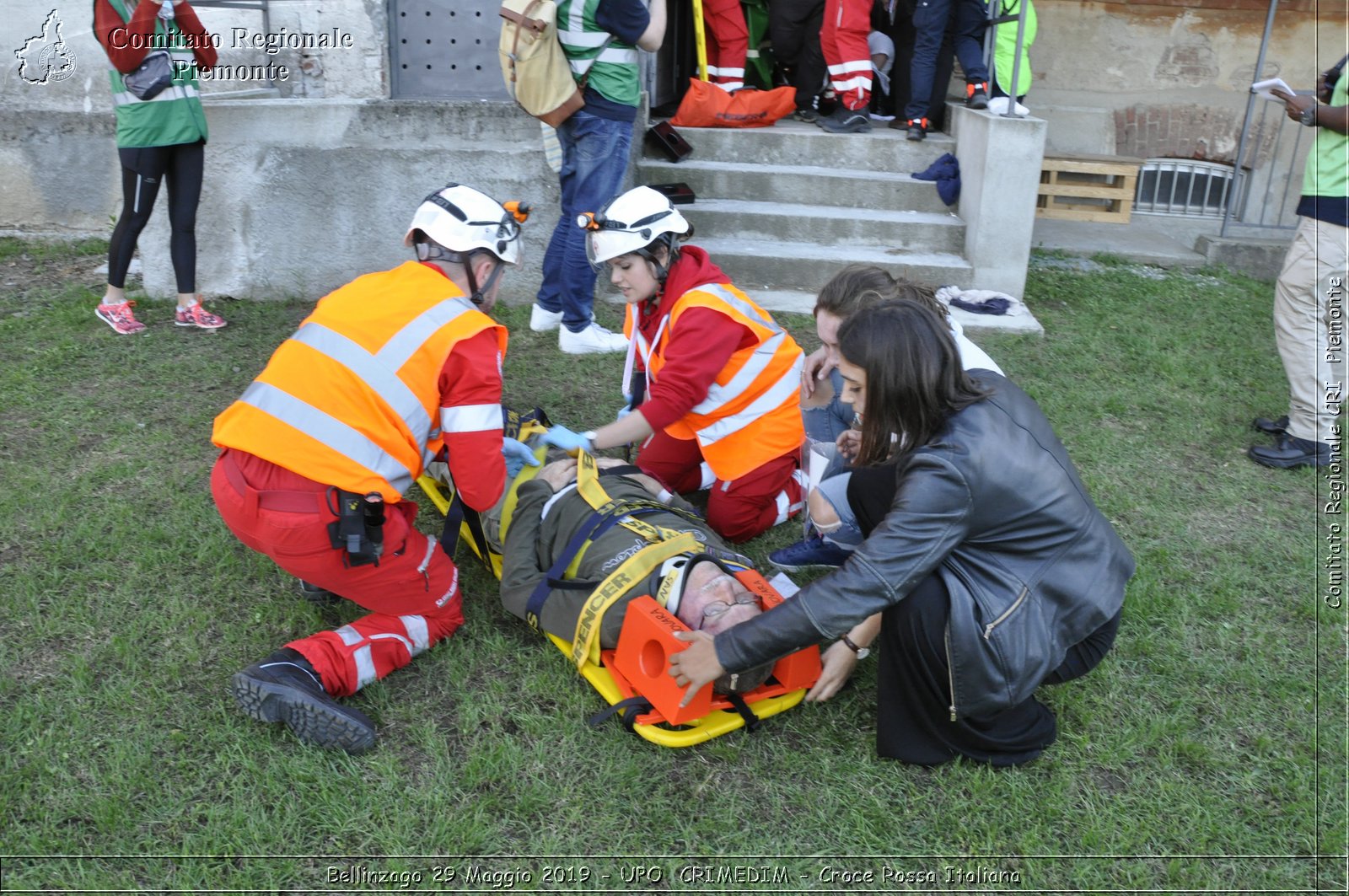 Bellinzago 29 Maggio 2019 - UPO  CRIMEDIM - Croce Rossa Italiana - Comitato Regionale del Piemonte