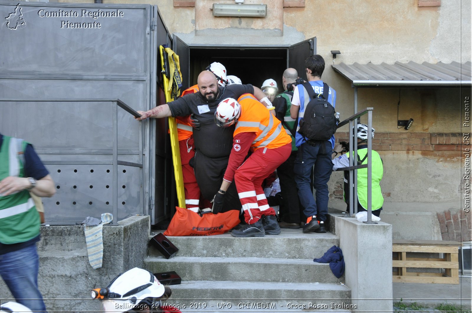 Bellinzago 29 Maggio 2019 - UPO  CRIMEDIM - Croce Rossa Italiana - Comitato Regionale del Piemonte