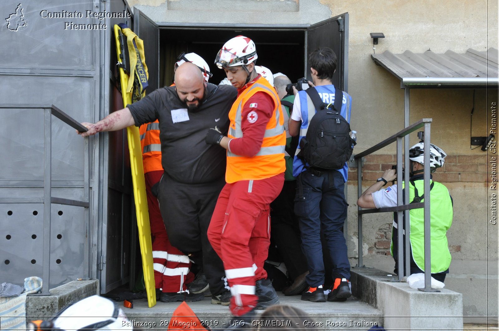 Bellinzago 29 Maggio 2019 - UPO  CRIMEDIM - Croce Rossa Italiana - Comitato Regionale del Piemonte