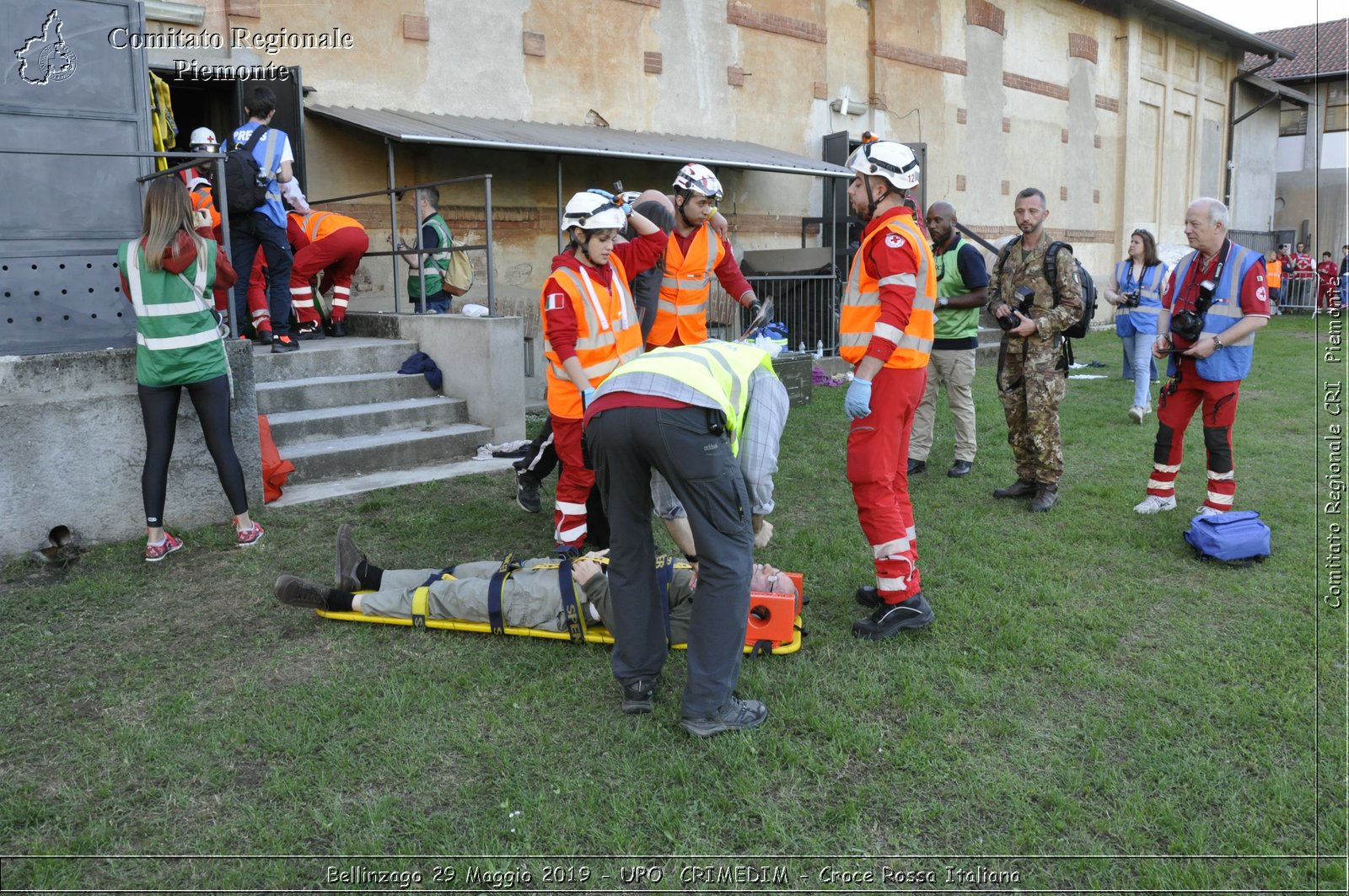 Bellinzago 29 Maggio 2019 - UPO  CRIMEDIM - Croce Rossa Italiana - Comitato Regionale del Piemonte