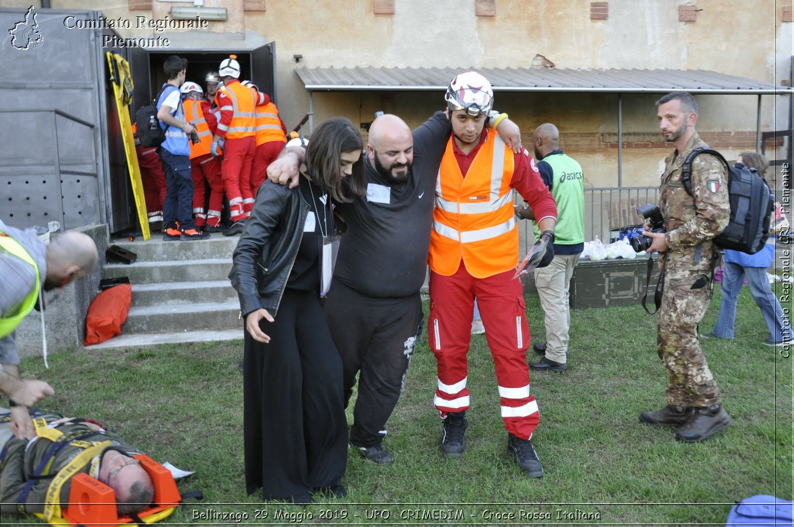 Bellinzago 29 Maggio 2019 - UPO  CRIMEDIM - Croce Rossa Italiana - Comitato Regionale del Piemonte