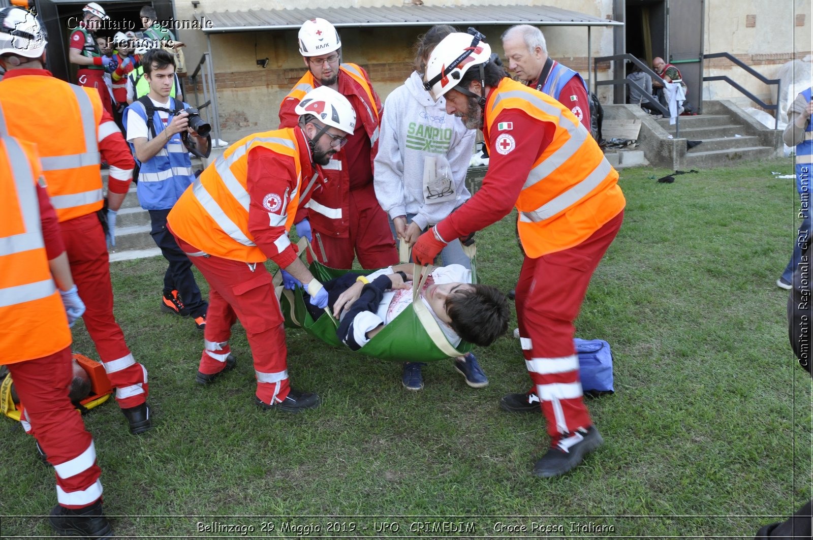 Bellinzago 29 Maggio 2019 - UPO  CRIMEDIM - Croce Rossa Italiana - Comitato Regionale del Piemonte