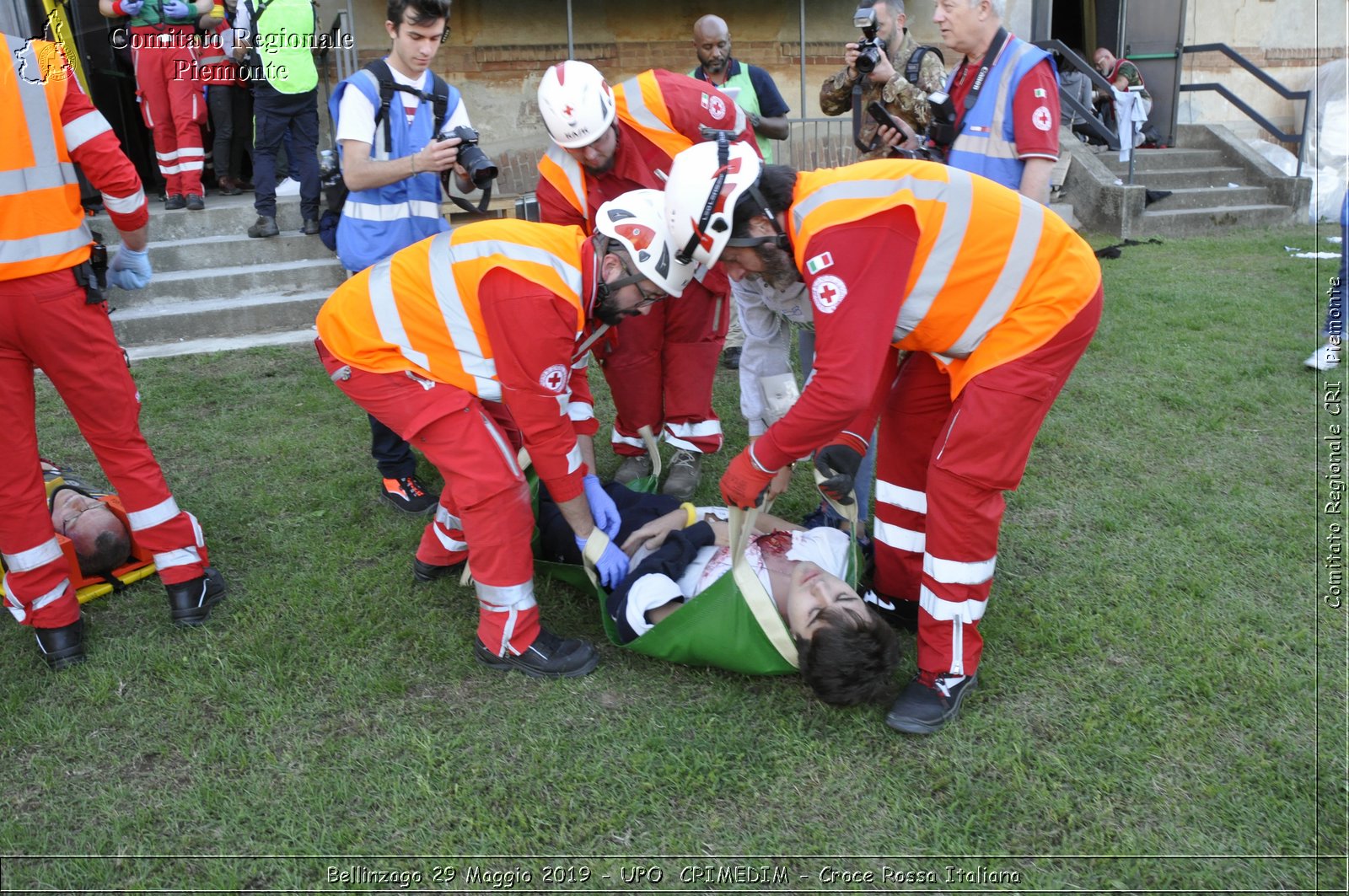 Bellinzago 29 Maggio 2019 - UPO  CRIMEDIM - Croce Rossa Italiana - Comitato Regionale del Piemonte