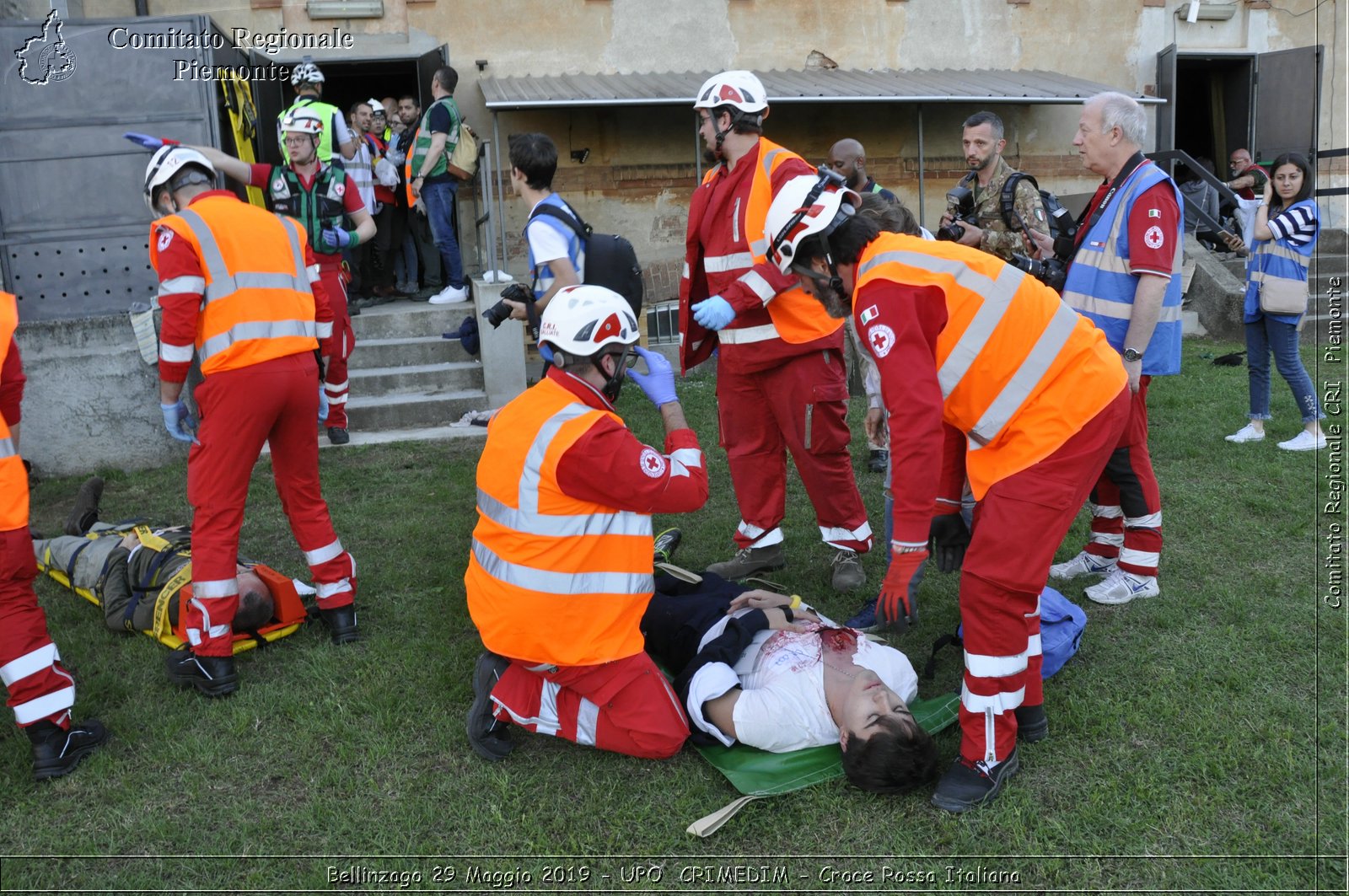 Bellinzago 29 Maggio 2019 - UPO  CRIMEDIM - Croce Rossa Italiana - Comitato Regionale del Piemonte