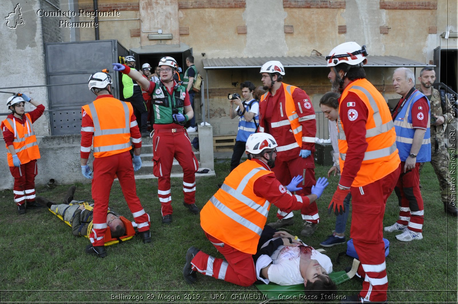 Bellinzago 29 Maggio 2019 - UPO  CRIMEDIM - Croce Rossa Italiana - Comitato Regionale del Piemonte