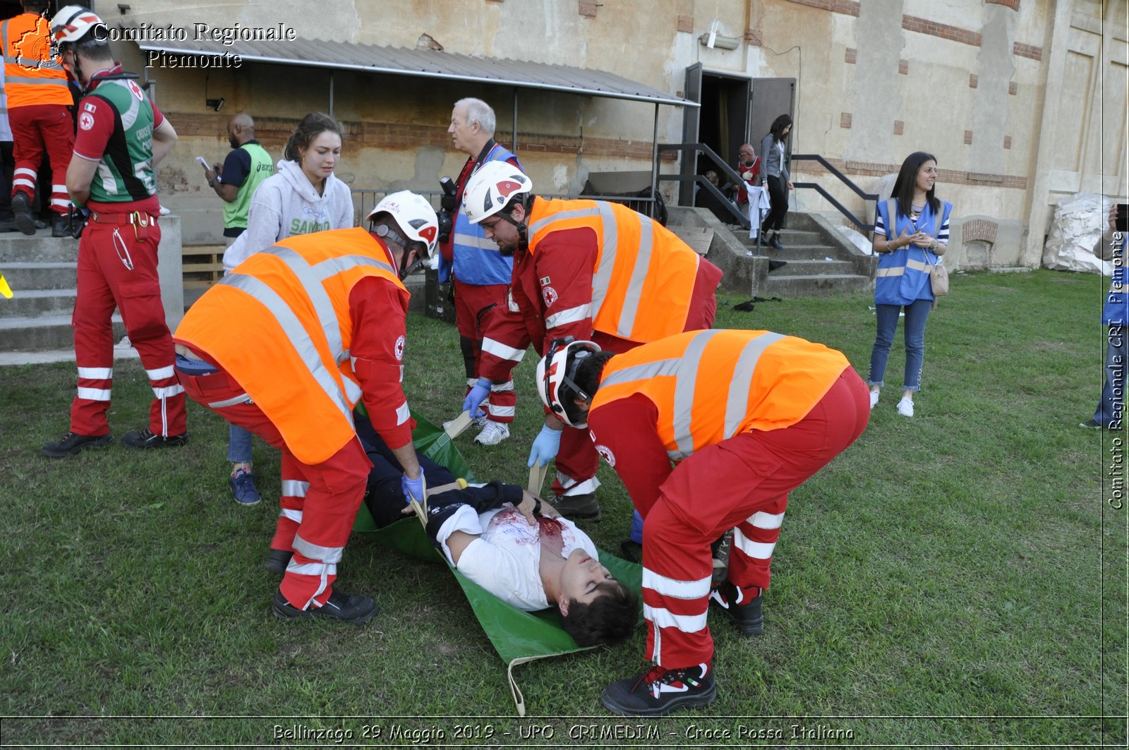 Bellinzago 29 Maggio 2019 - UPO  CRIMEDIM - Croce Rossa Italiana - Comitato Regionale del Piemonte