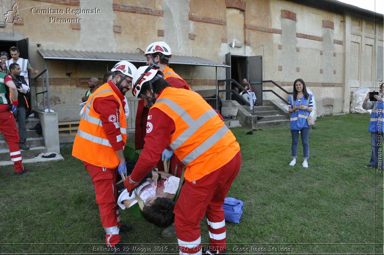 Bellinzago 29 Maggio 2019 - UPO  CRIMEDIM - Croce Rossa Italiana - Comitato Regionale del Piemonte