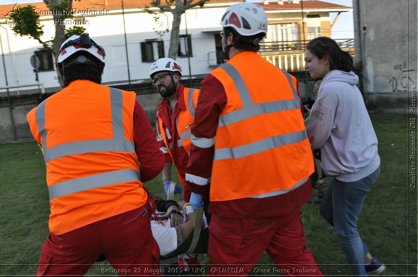 Bellinzago 29 Maggio 2019 - UPO  CRIMEDIM - Croce Rossa Italiana - Comitato Regionale del Piemonte