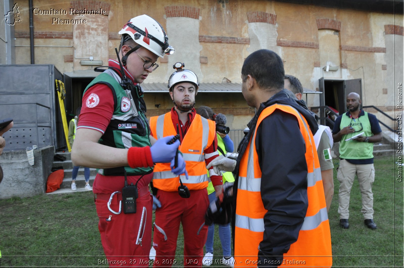 Bellinzago 29 Maggio 2019 - UPO  CRIMEDIM - Croce Rossa Italiana - Comitato Regionale del Piemonte