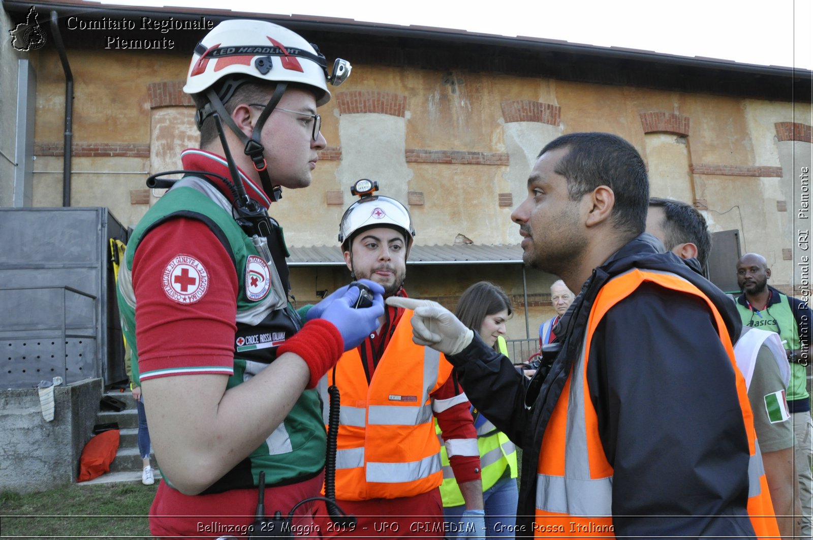 Bellinzago 29 Maggio 2019 - UPO  CRIMEDIM - Croce Rossa Italiana - Comitato Regionale del Piemonte