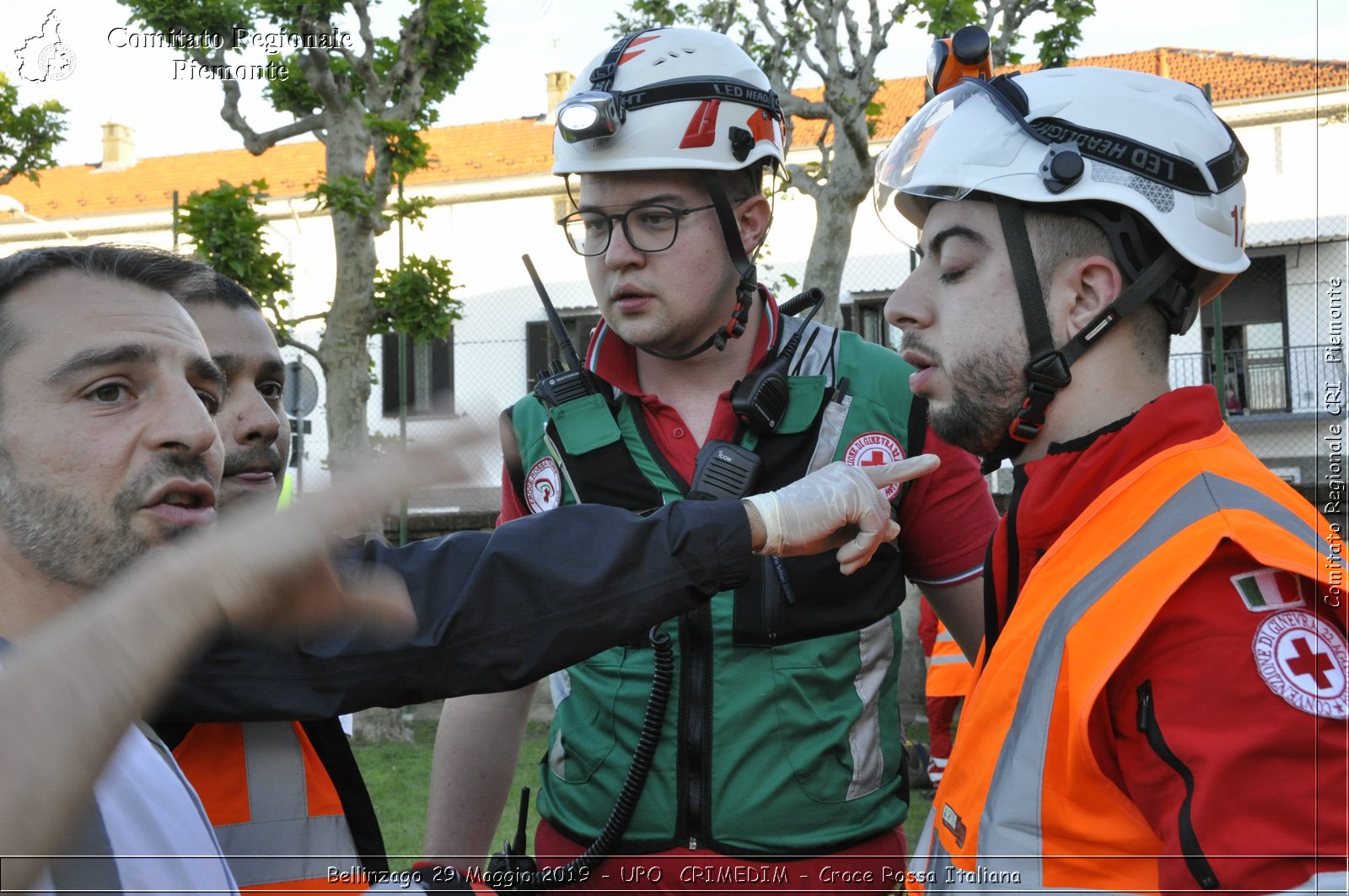 Bellinzago 29 Maggio 2019 - UPO  CRIMEDIM - Croce Rossa Italiana - Comitato Regionale del Piemonte