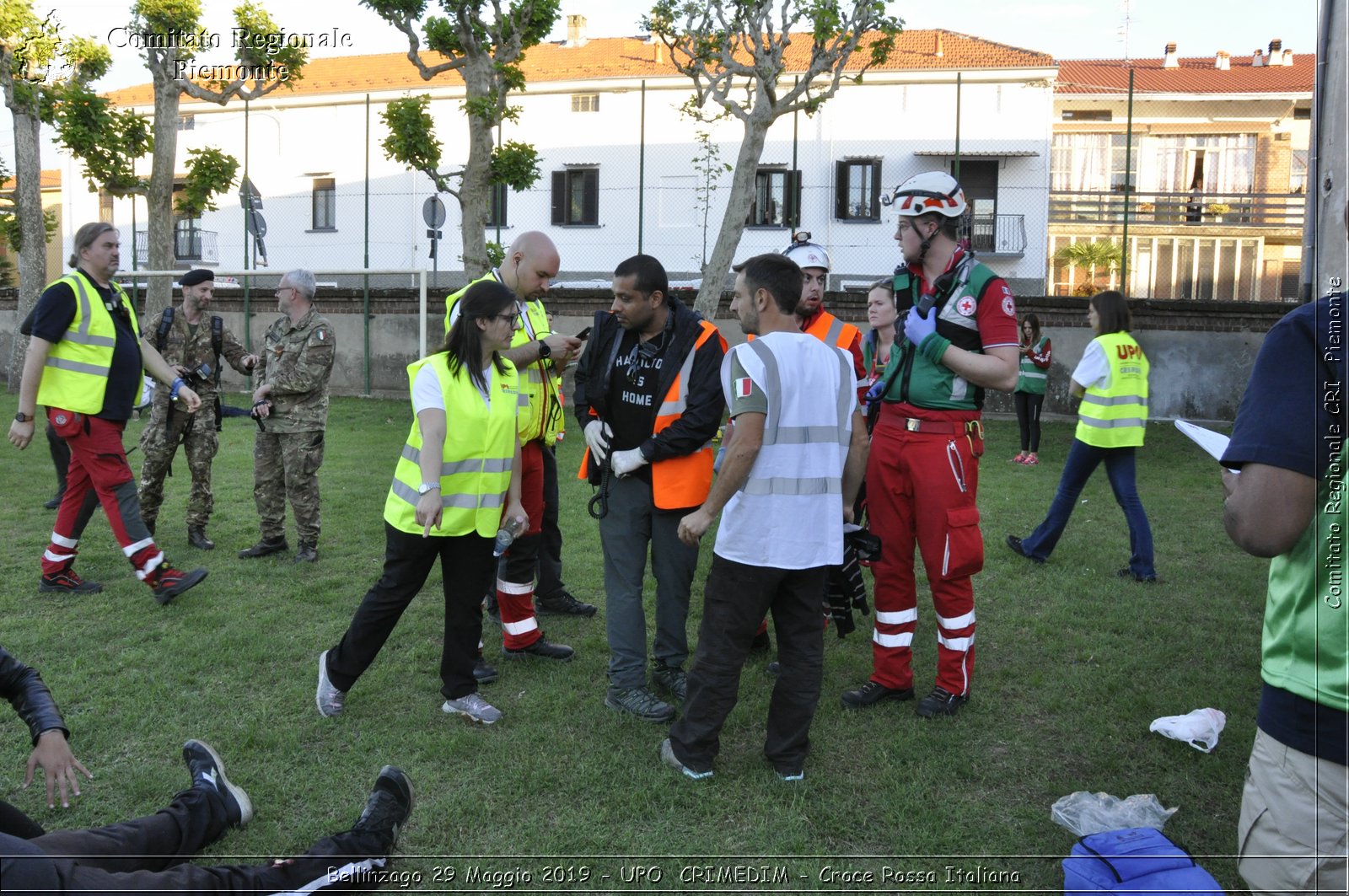 Bellinzago 29 Maggio 2019 - UPO  CRIMEDIM - Croce Rossa Italiana - Comitato Regionale del Piemonte