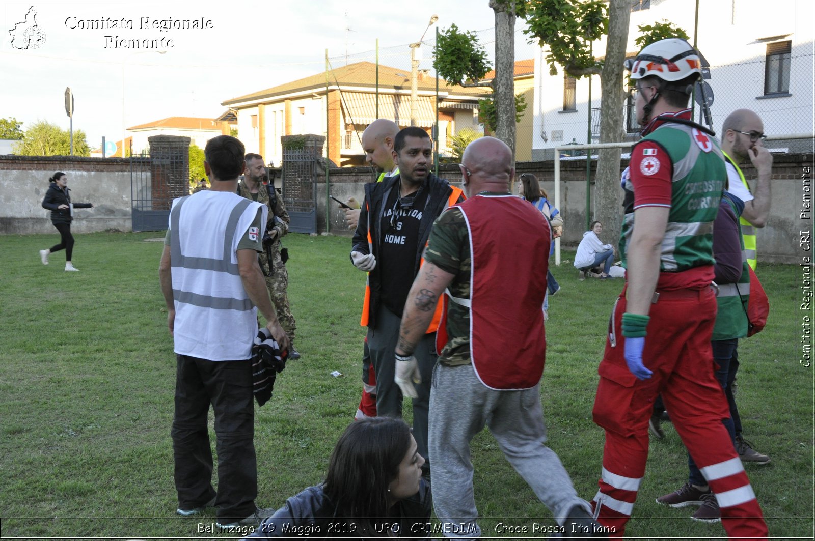 Bellinzago 29 Maggio 2019 - UPO  CRIMEDIM - Croce Rossa Italiana - Comitato Regionale del Piemonte