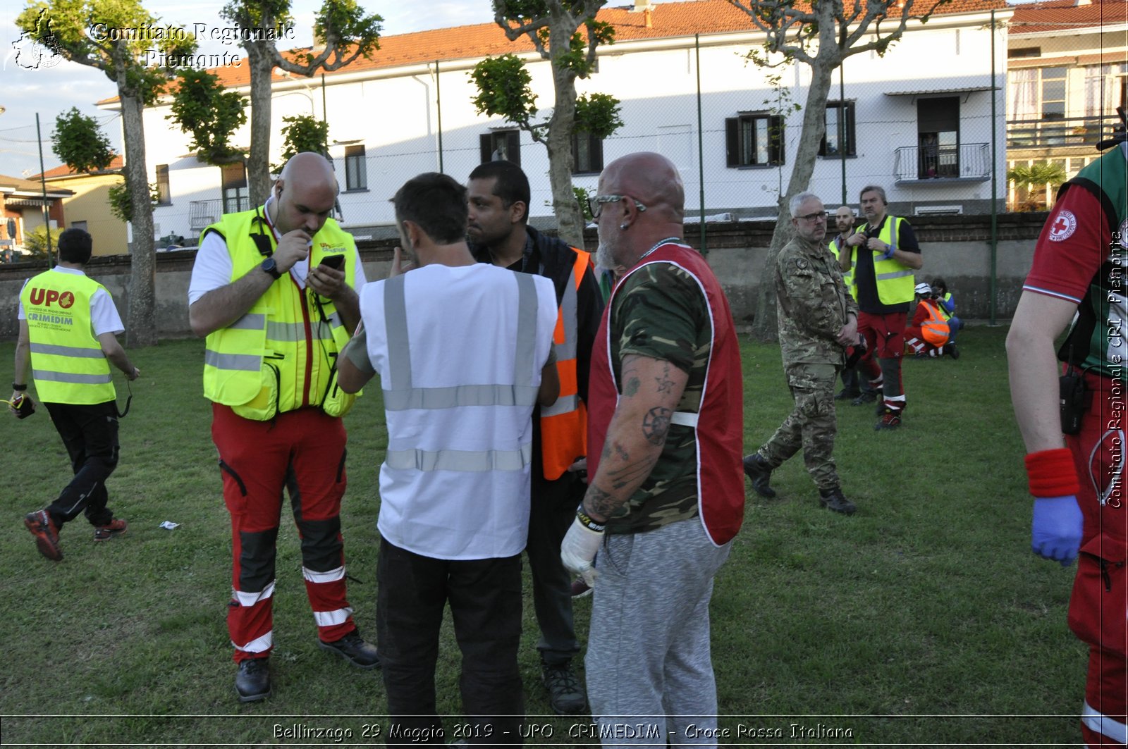 Bellinzago 29 Maggio 2019 - UPO  CRIMEDIM - Croce Rossa Italiana - Comitato Regionale del Piemonte