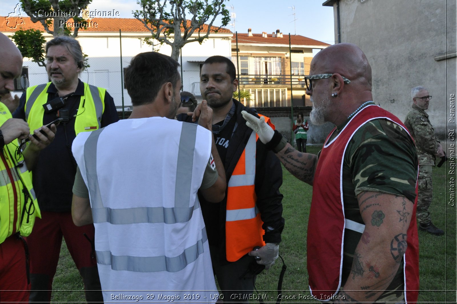 Bellinzago 29 Maggio 2019 - UPO  CRIMEDIM - Croce Rossa Italiana - Comitato Regionale del Piemonte