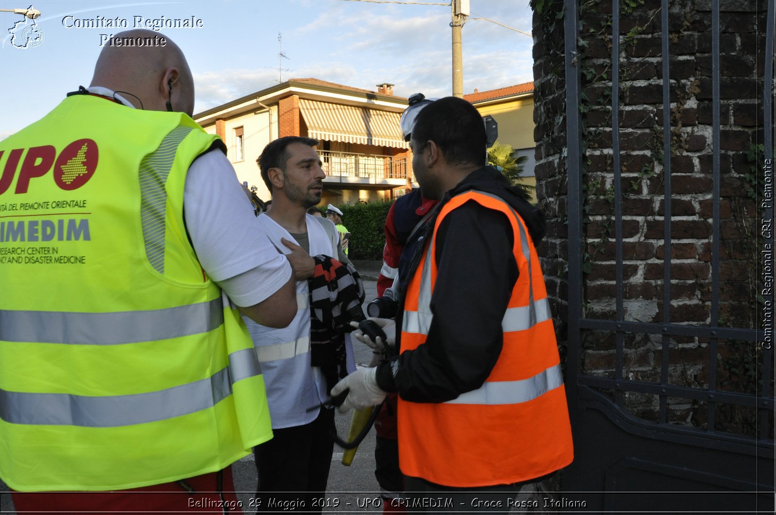 Bellinzago 29 Maggio 2019 - UPO  CRIMEDIM - Croce Rossa Italiana - Comitato Regionale del Piemonte