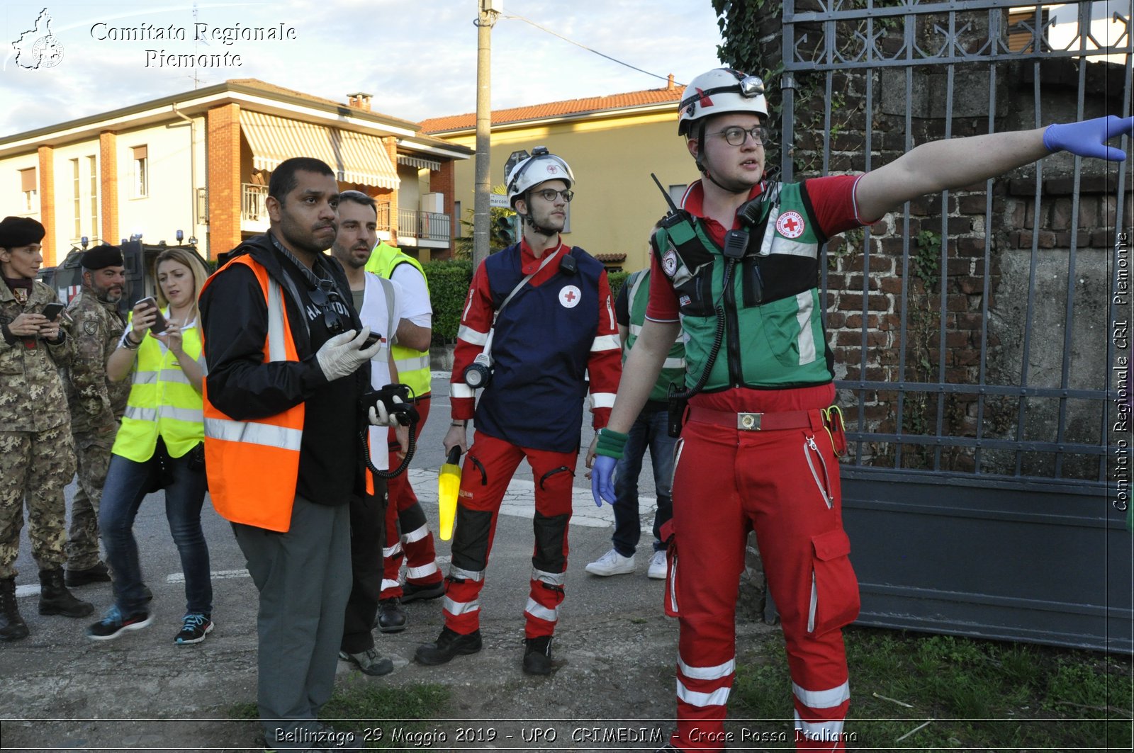 Bellinzago 29 Maggio 2019 - UPO  CRIMEDIM - Croce Rossa Italiana - Comitato Regionale del Piemonte