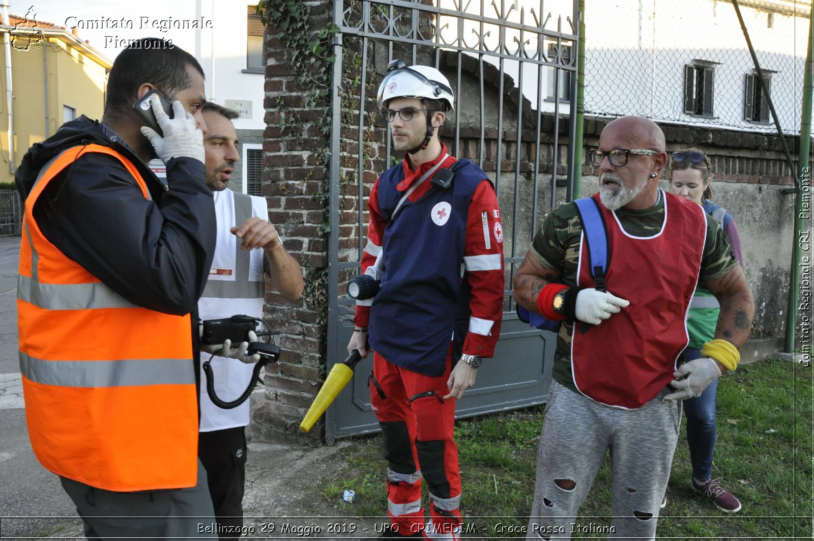 Bellinzago 29 Maggio 2019 - UPO  CRIMEDIM - Croce Rossa Italiana - Comitato Regionale del Piemonte