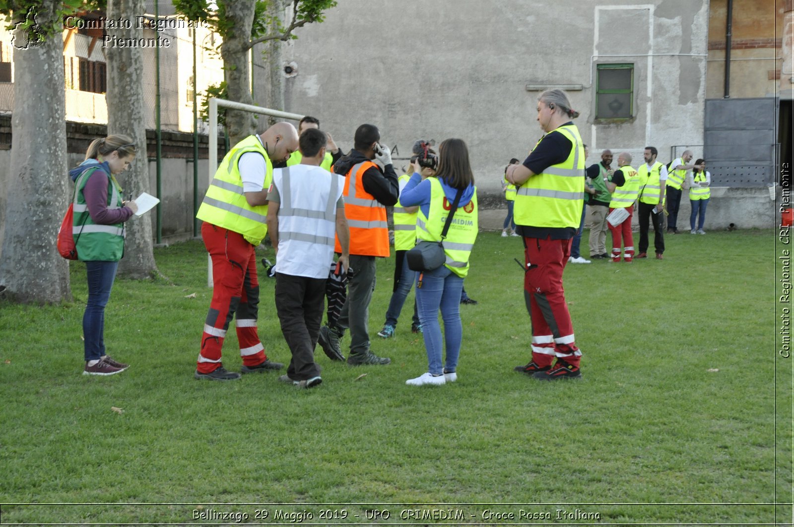 Bellinzago 29 Maggio 2019 - UPO  CRIMEDIM - Croce Rossa Italiana - Comitato Regionale del Piemonte