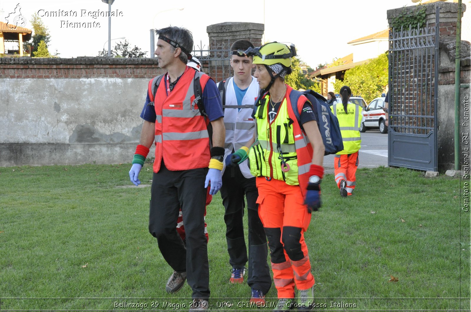 Bellinzago 29 Maggio 2019 - UPO  CRIMEDIM - Croce Rossa Italiana - Comitato Regionale del Piemonte