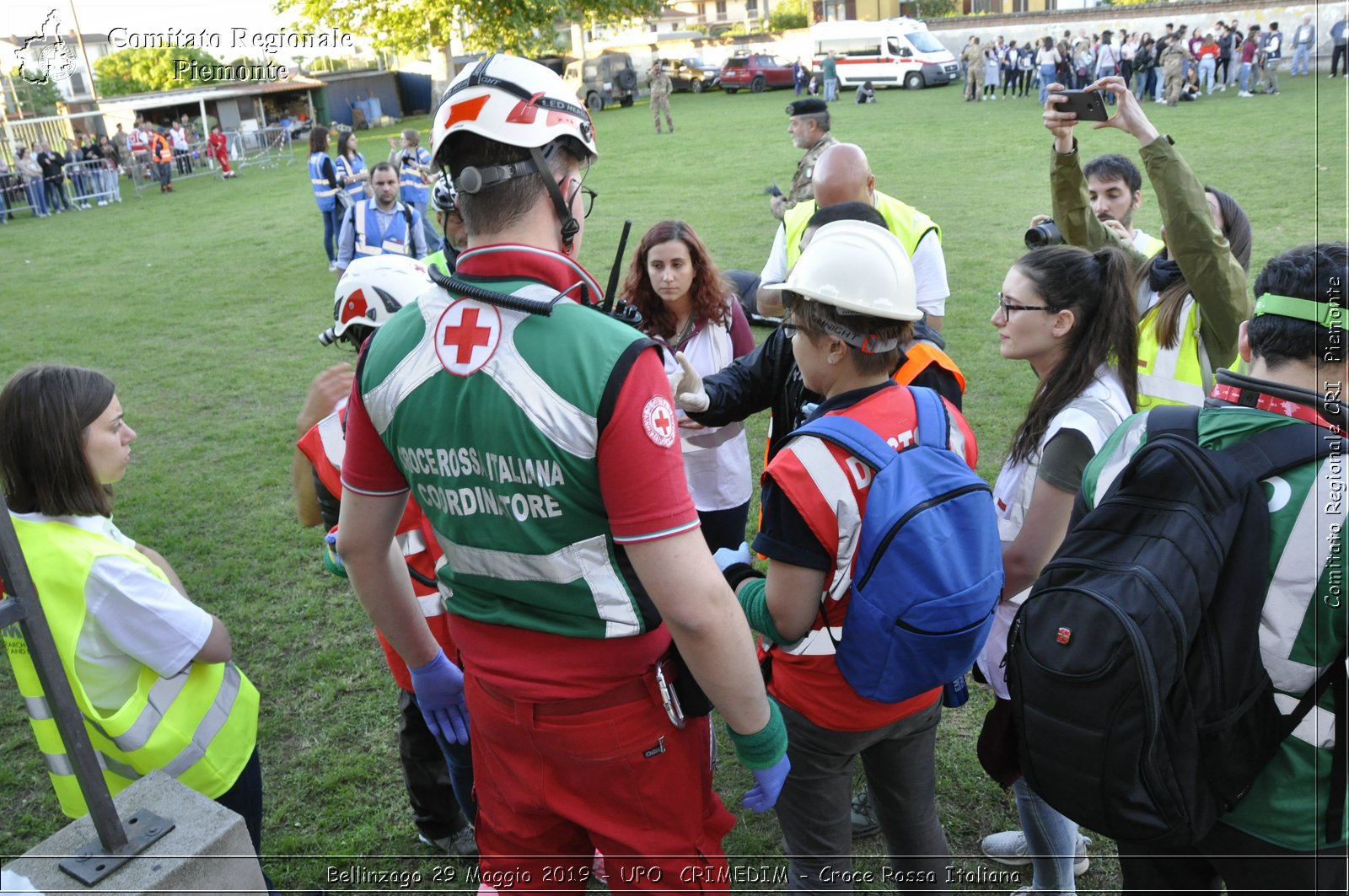 Bellinzago 29 Maggio 2019 - UPO  CRIMEDIM - Croce Rossa Italiana - Comitato Regionale del Piemonte