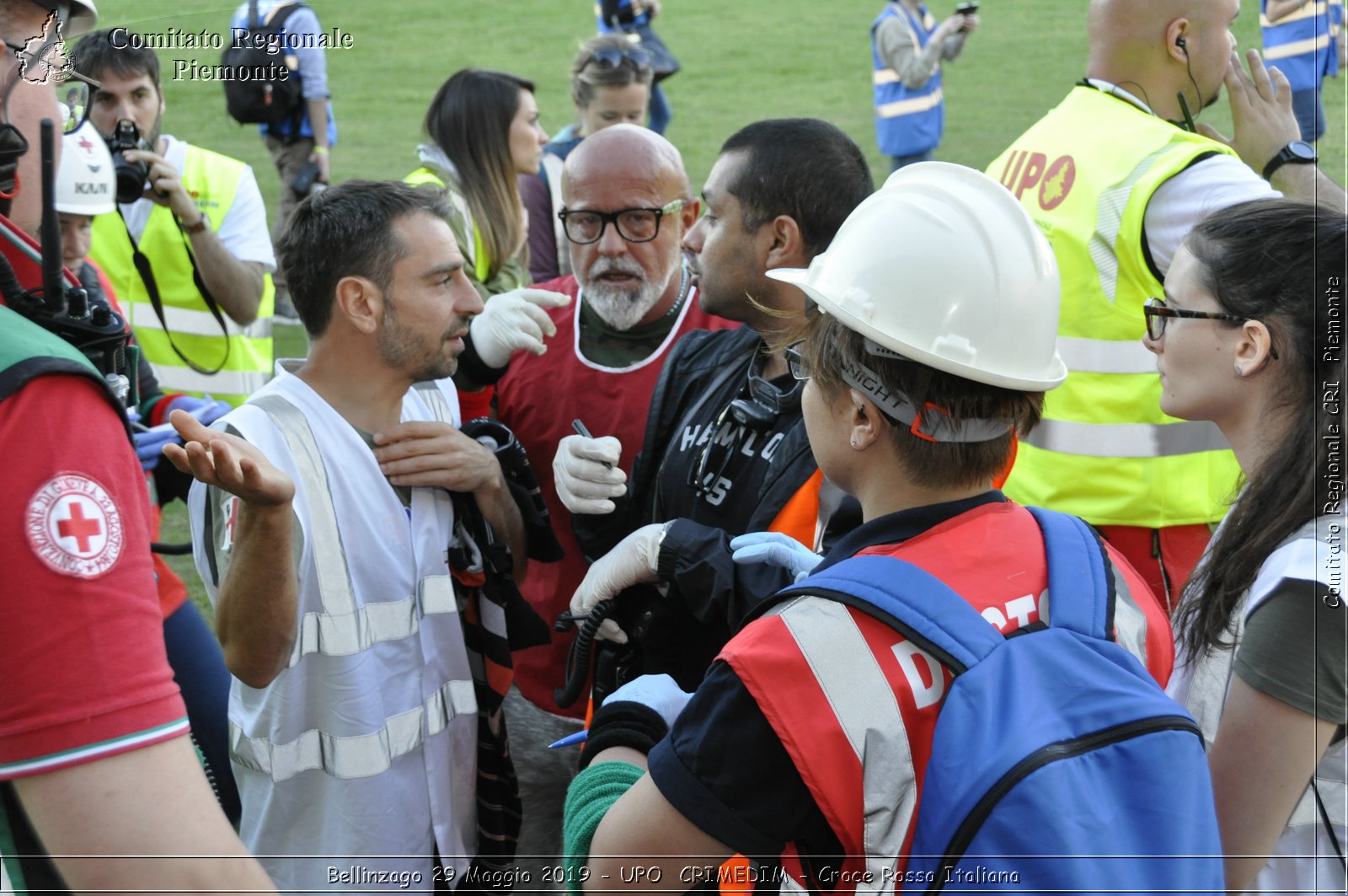 Bellinzago 29 Maggio 2019 - UPO  CRIMEDIM - Croce Rossa Italiana - Comitato Regionale del Piemonte