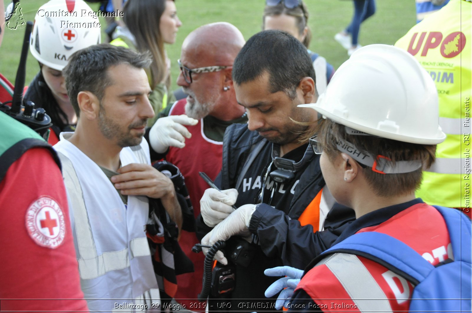 Bellinzago 29 Maggio 2019 - UPO  CRIMEDIM - Croce Rossa Italiana - Comitato Regionale del Piemonte