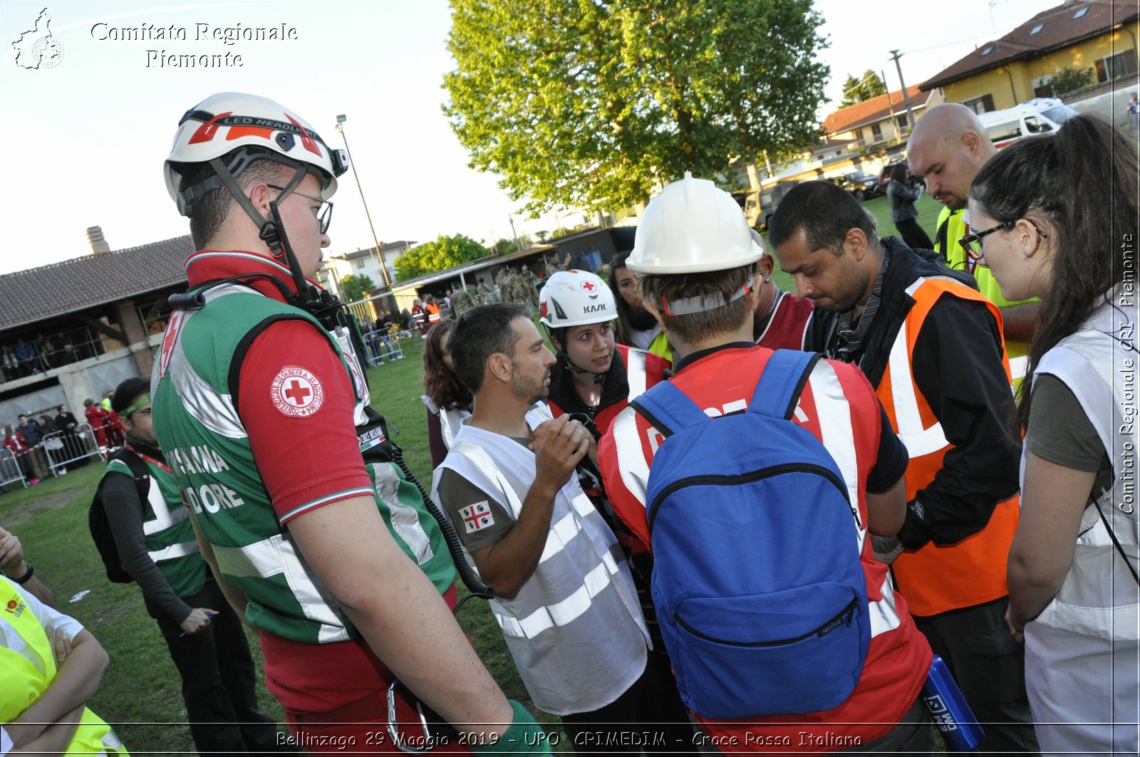 Bellinzago 29 Maggio 2019 - UPO  CRIMEDIM - Croce Rossa Italiana - Comitato Regionale del Piemonte