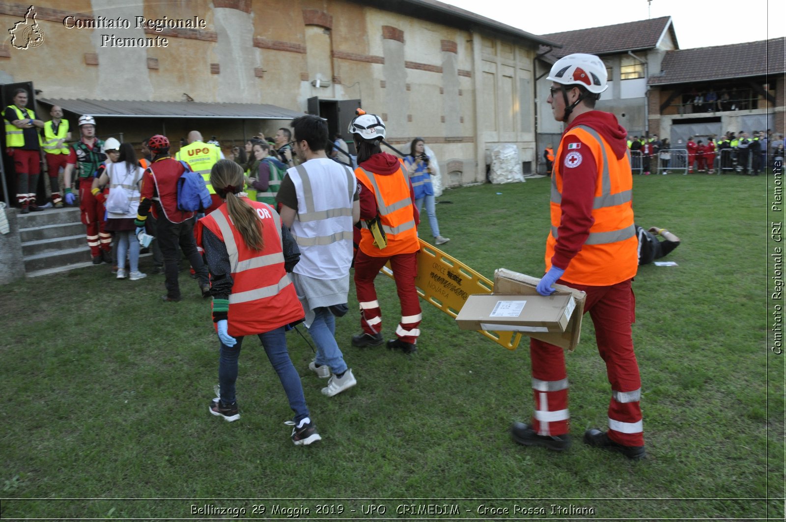 Bellinzago 29 Maggio 2019 - UPO  CRIMEDIM - Croce Rossa Italiana - Comitato Regionale del Piemonte