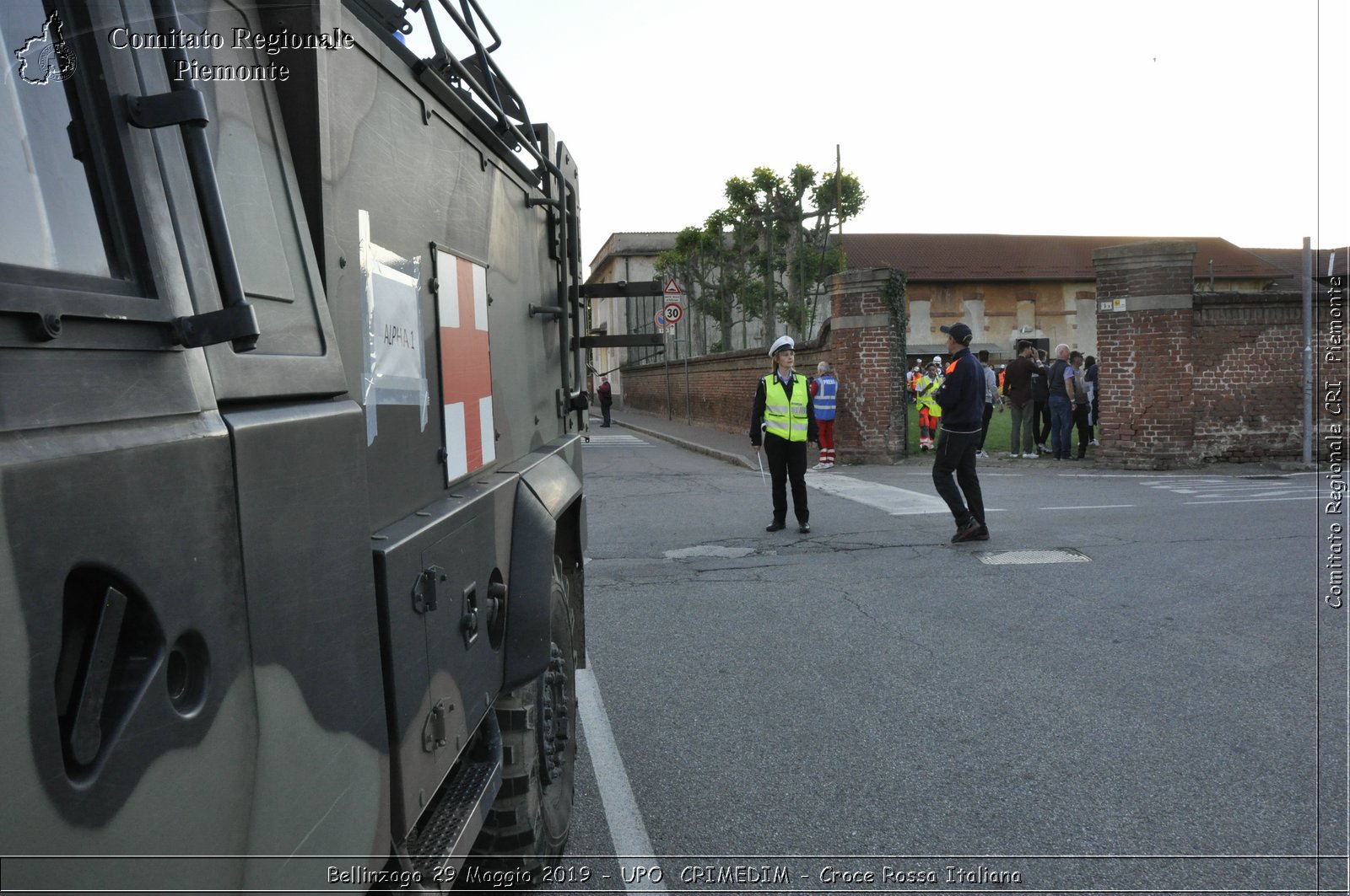 Bellinzago 29 Maggio 2019 - UPO  CRIMEDIM - Croce Rossa Italiana - Comitato Regionale del Piemonte