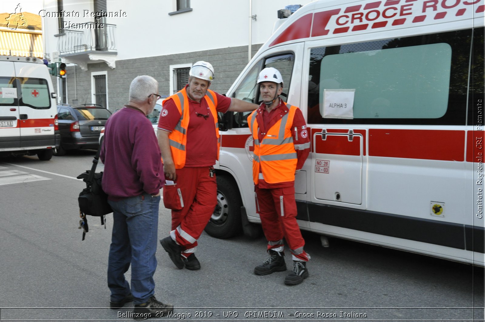 Bellinzago 29 Maggio 2019 - UPO  CRIMEDIM - Croce Rossa Italiana - Comitato Regionale del Piemonte