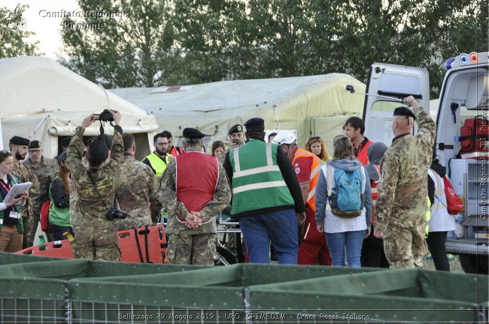 Bellinzago 29 Maggio 2019 - UPO  CRIMEDIM - Croce Rossa Italiana - Comitato Regionale del Piemonte