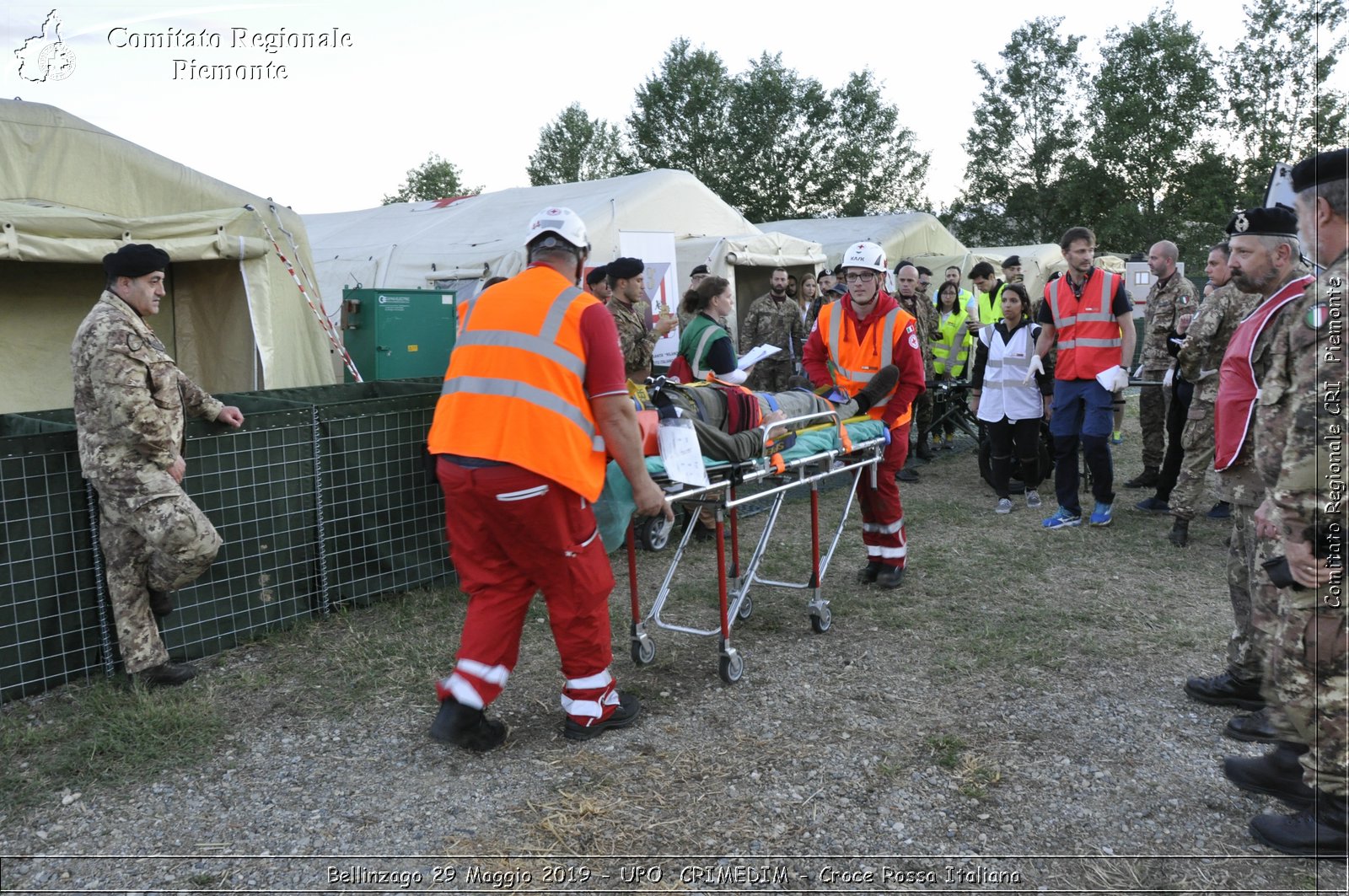 Bellinzago 29 Maggio 2019 - UPO  CRIMEDIM - Croce Rossa Italiana - Comitato Regionale del Piemonte