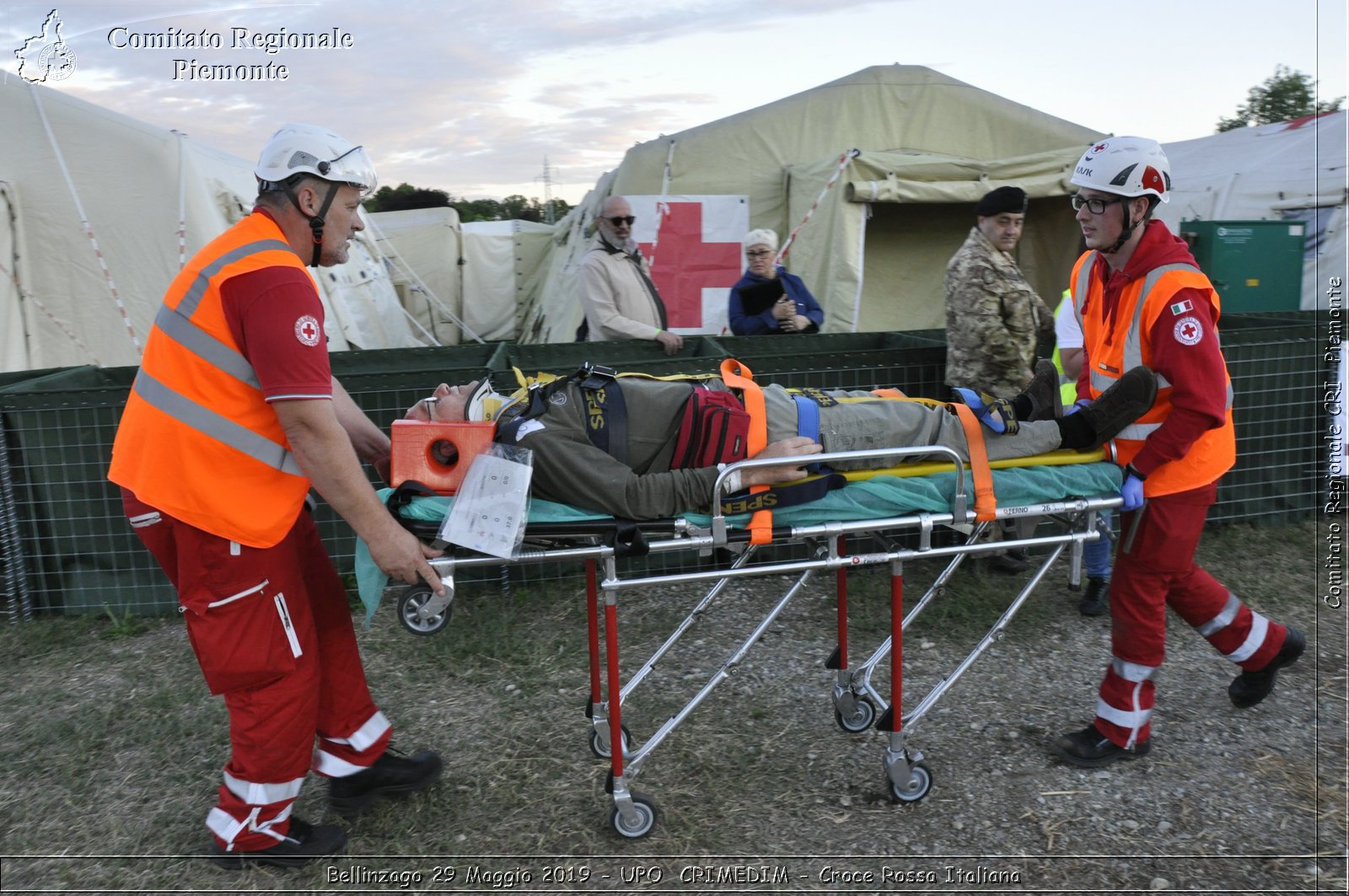 Bellinzago 29 Maggio 2019 - UPO  CRIMEDIM - Croce Rossa Italiana - Comitato Regionale del Piemonte