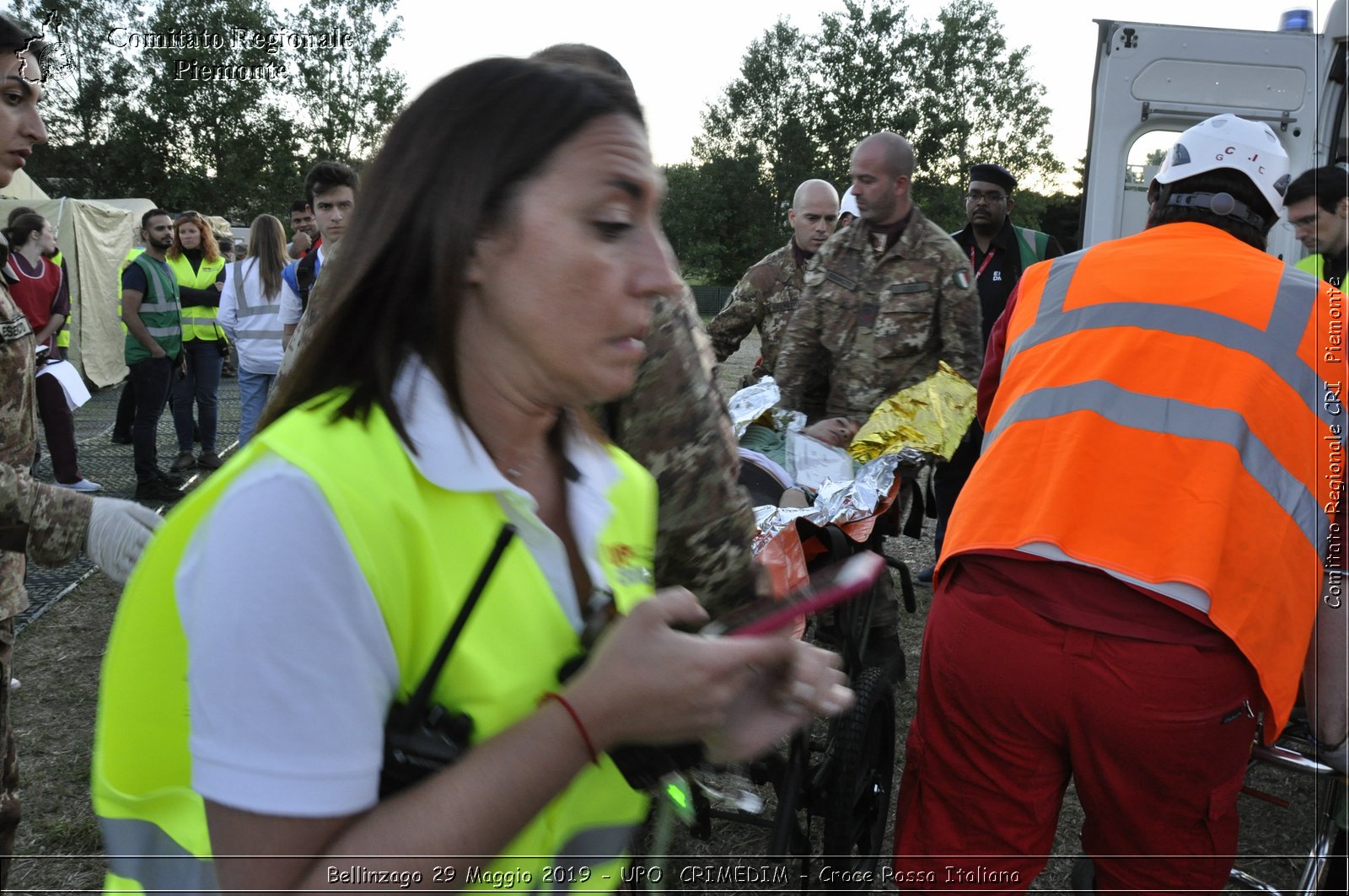 Bellinzago 29 Maggio 2019 - UPO  CRIMEDIM - Croce Rossa Italiana - Comitato Regionale del Piemonte