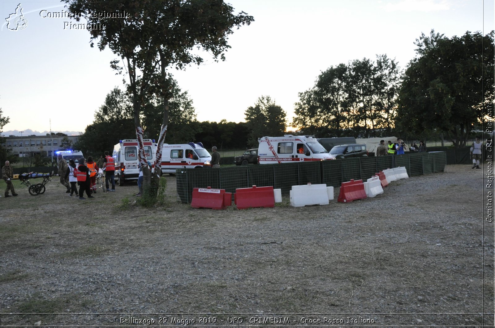 Bellinzago 29 Maggio 2019 - UPO  CRIMEDIM - Croce Rossa Italiana - Comitato Regionale del Piemonte