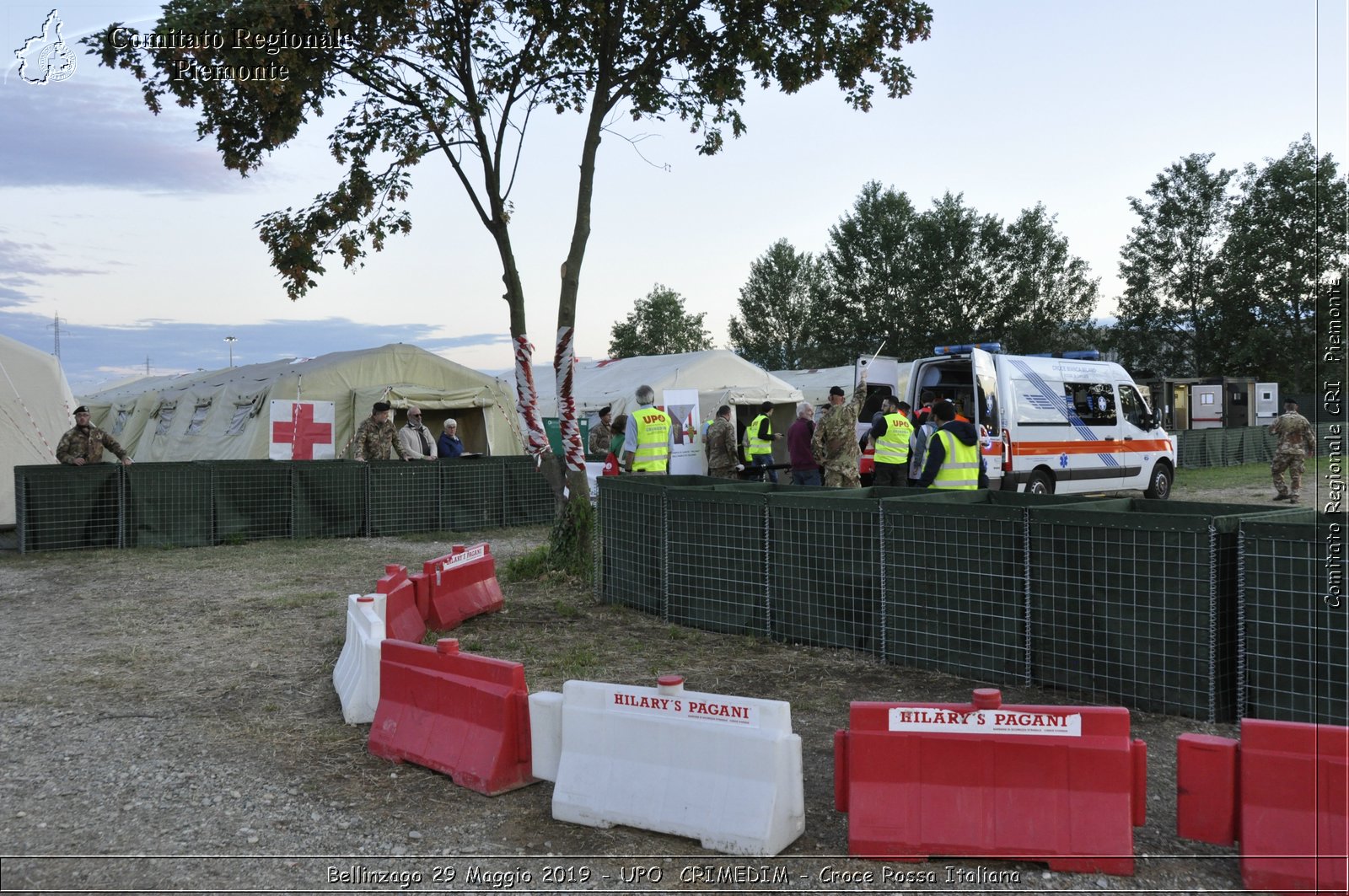 Bellinzago 29 Maggio 2019 - UPO  CRIMEDIM - Croce Rossa Italiana - Comitato Regionale del Piemonte