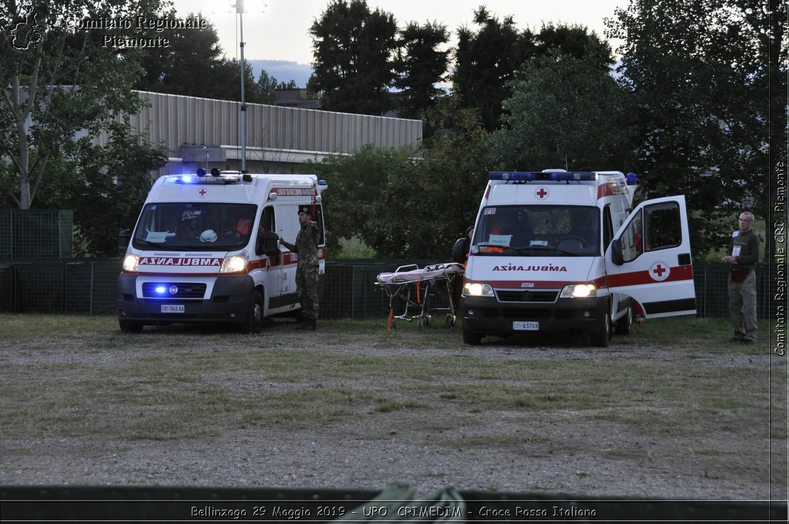 Bellinzago 29 Maggio 2019 - UPO  CRIMEDIM - Croce Rossa Italiana - Comitato Regionale del Piemonte