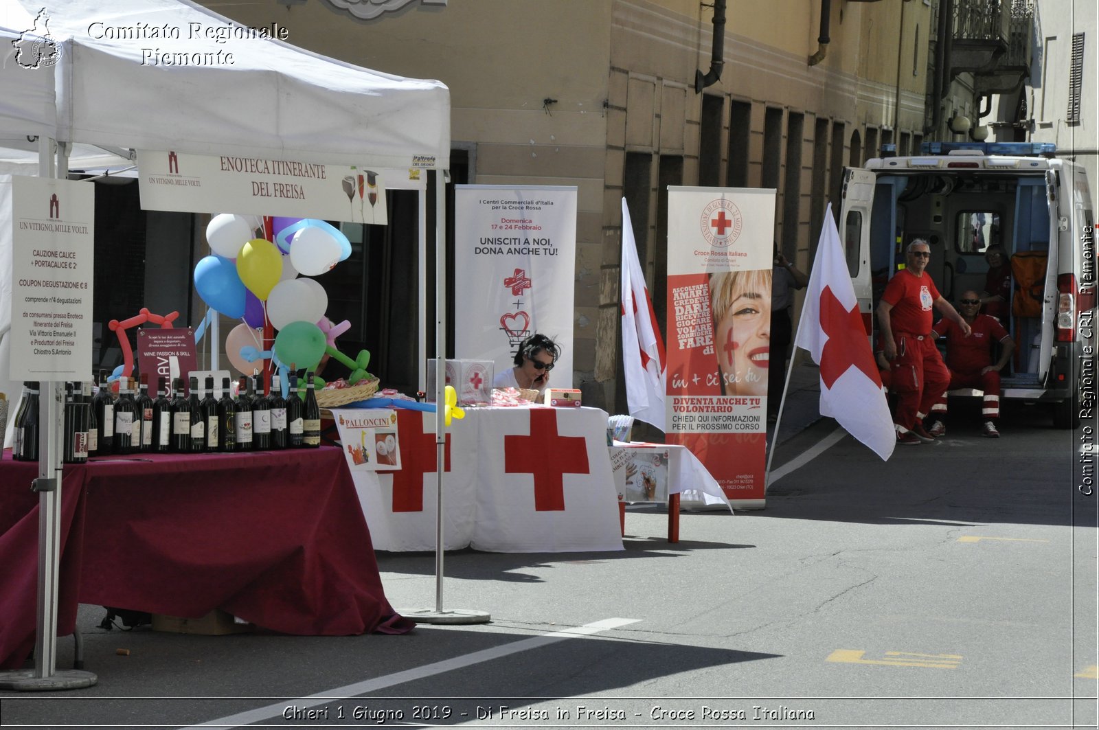 Chieri 1 Giugno 2019 - Di Freisa in Freisa - Croce Rossa Italiana - Comitato Regionale del Piemonte