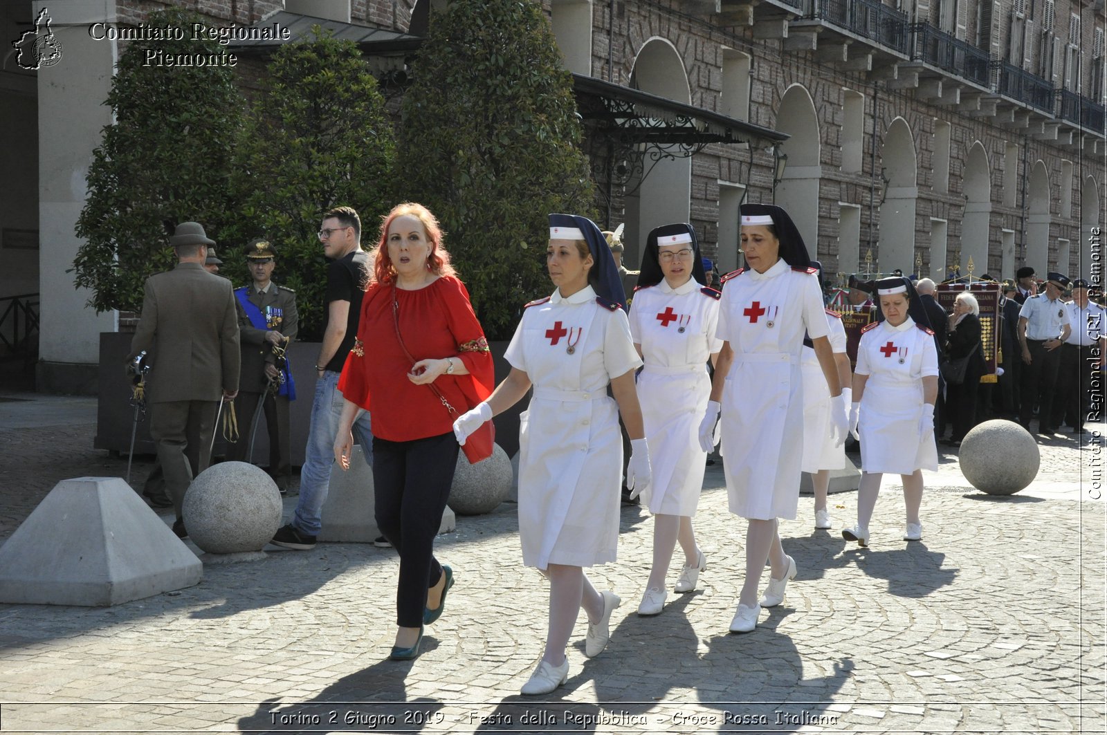 Torino 2 Giugno 2019 - Festa della Repubblica - Croce Rossa Italiana - Comitato Regionale del Piemonte