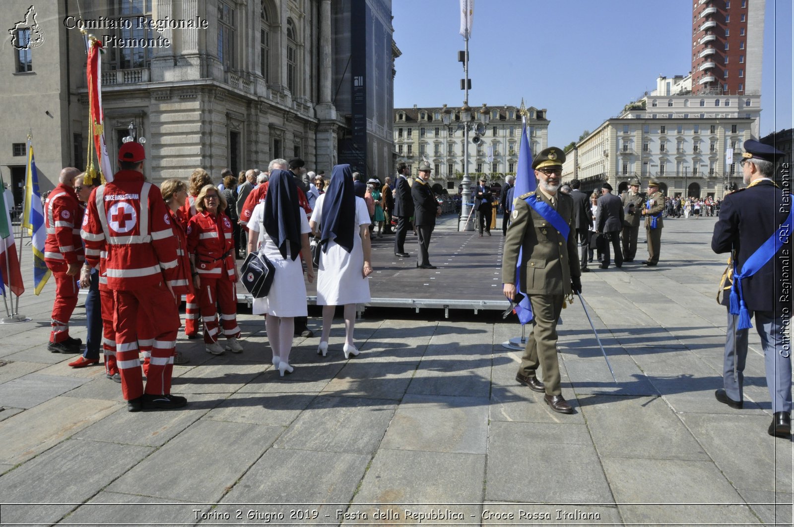 Torino 2 Giugno 2019 - Festa della Repubblica - Croce Rossa Italiana - Comitato Regionale del Piemonte