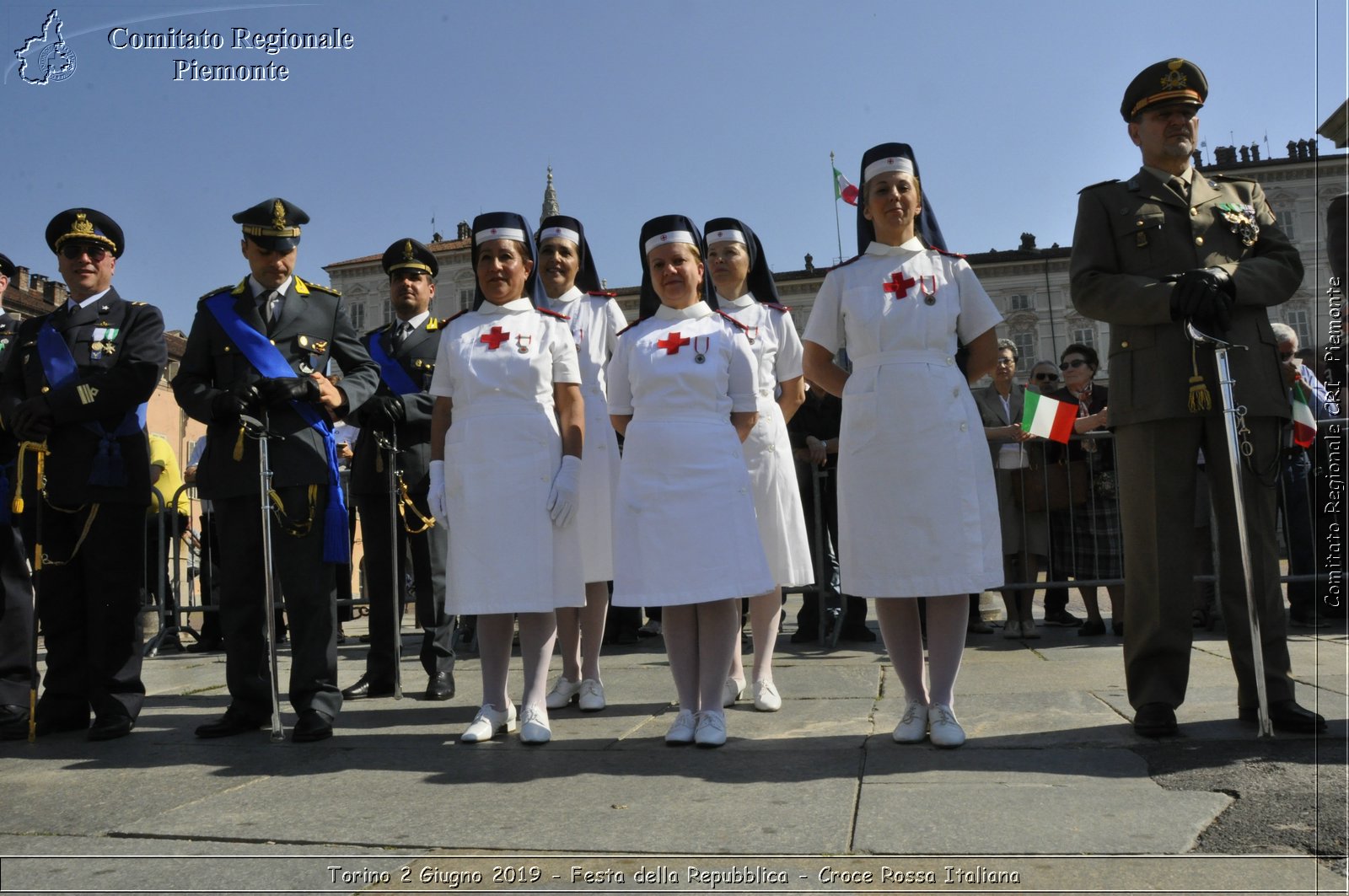 Torino 2 Giugno 2019 - Festa della Repubblica - Croce Rossa Italiana - Comitato Regionale del Piemonte