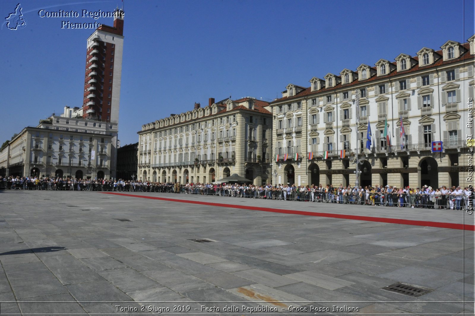 Torino 2 Giugno 2019 - Festa della Repubblica - Croce Rossa Italiana - Comitato Regionale del Piemonte